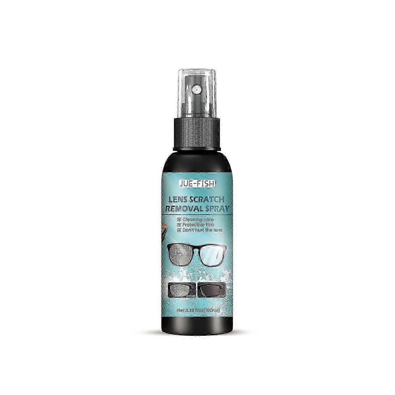 100ml Lens Scratch Removal Spray Eyeglass Windshield Glass Repair Liquid Spray 2025