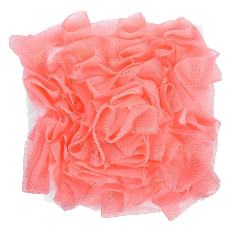 Shower Skin Scrubber Bathing Ball for Daily Cleaning 3Pcs Pink