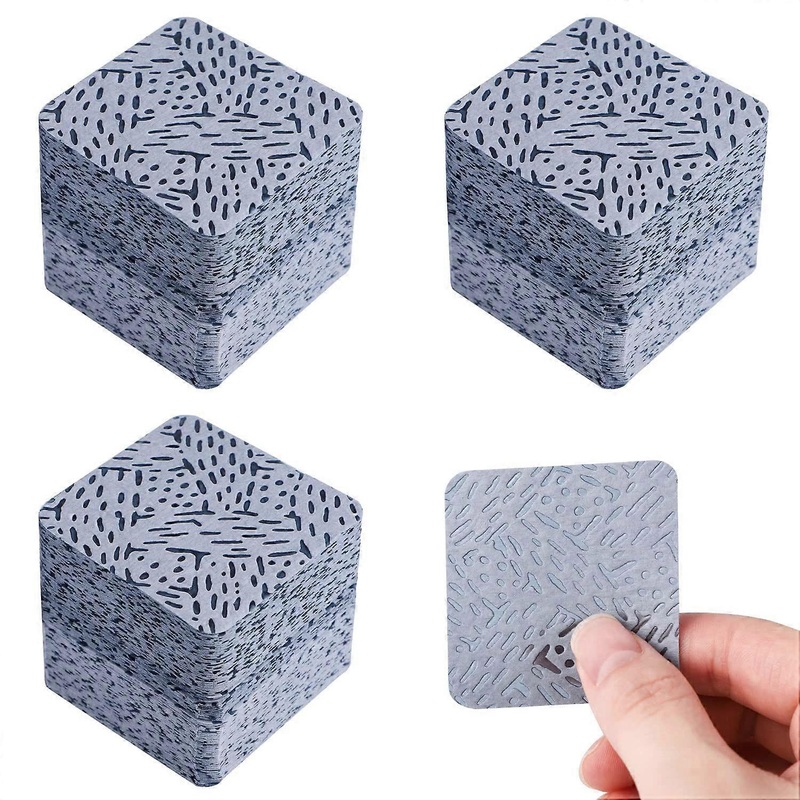 300 pieces Lint-free nail wipes, square lint-free nail wipes made of cellulose for prep