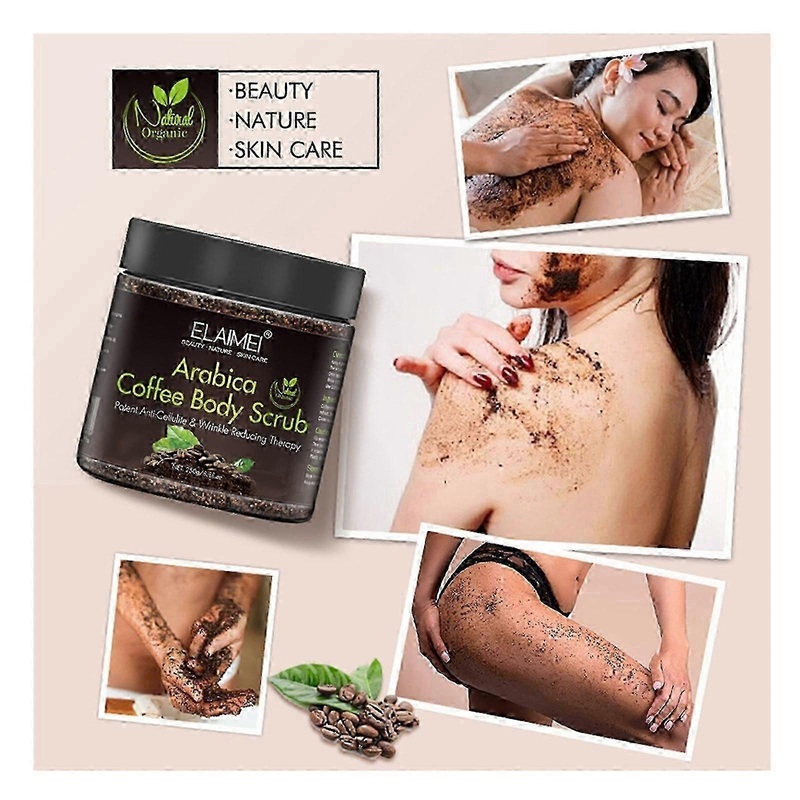 2025 Elaimei Coffee Scrub Coffee Scrub Exfoliating Exfoliating Body Cleansing