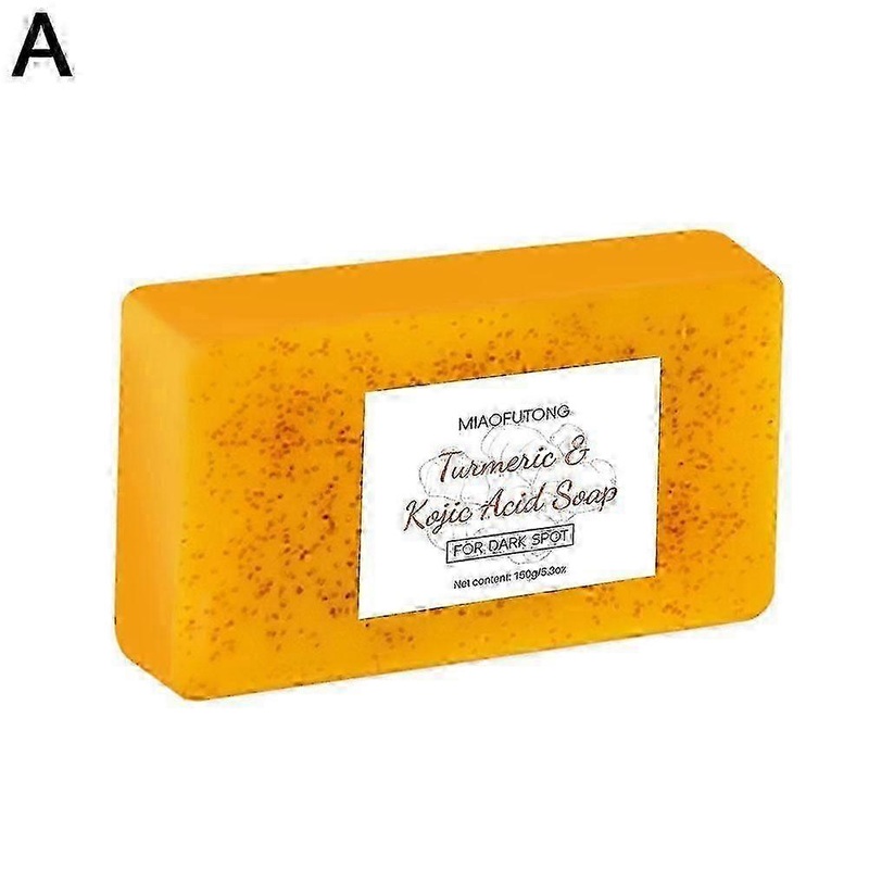 2025 Turmeric & Kojic Acid Soap – Handmade Skin Brightening Acne Glow Soap