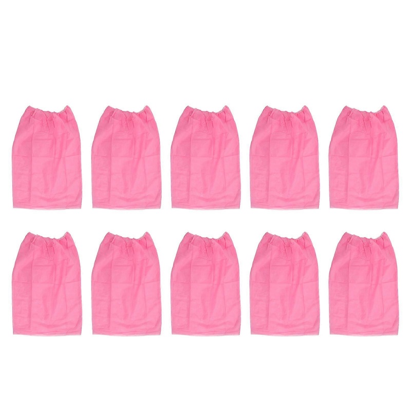 10 Pieces Nonwovens Disposable Spa Body Wrap with Elastic Band for Beauty Salon Bath Hotel Travel