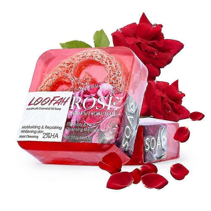 100g Kojic Acid Soap Loofah Handmade Essential Oil Soap Moisturizing Natural
