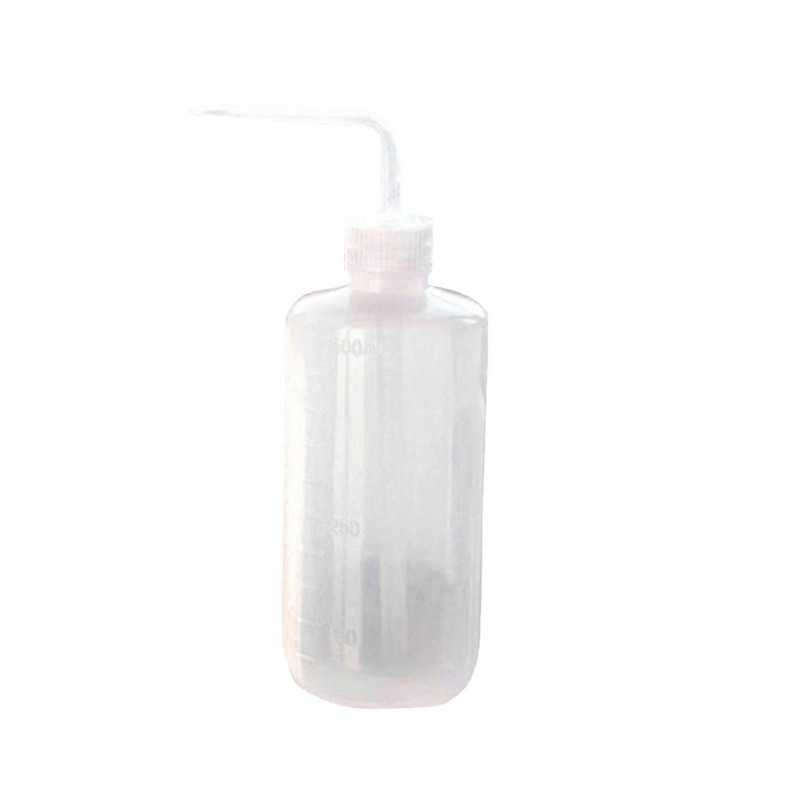 250/500ml Curved Spout Plastic Watering Can Squirt Squeeze Spray Bottle for Home Office