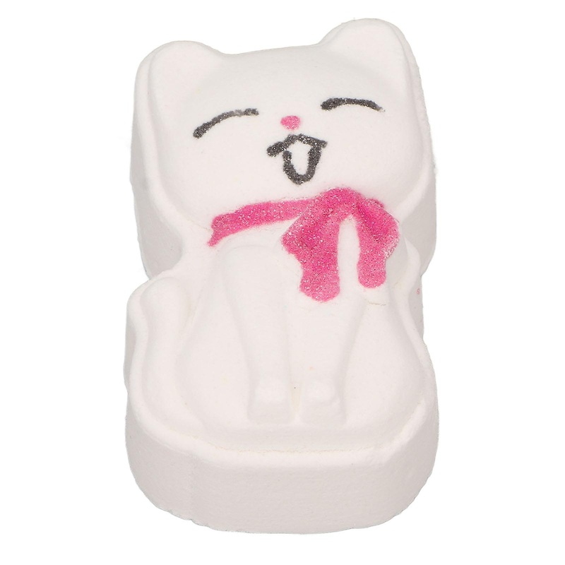 Cartoon Animal Shaped Spa Bath Salt Ball Home Children Adult Cute Essential Oil Bath Ball for Skin Care Peach