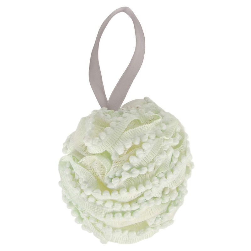 Spa-like Indulgence, Bath Loofah Sponge for Durable and Long-lasting Exfoliation, Green, Ideal for Men & Women Seeking a Gentle Cleansing Routine