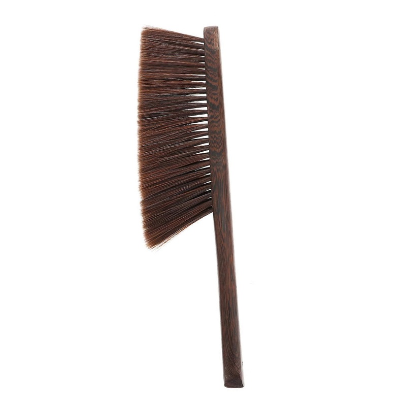 1Pc Wooden Handle for Beekeeping Hive Cleaning Tool Gentle Brush for Bees Essential Beekeeping Supplies Convenient Hanging Design