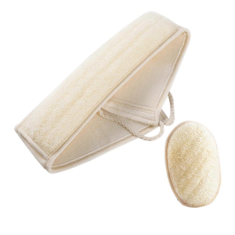 Permanent Natural Shower Sponge Deep Cleansing Body Scrubber Bath Pad
