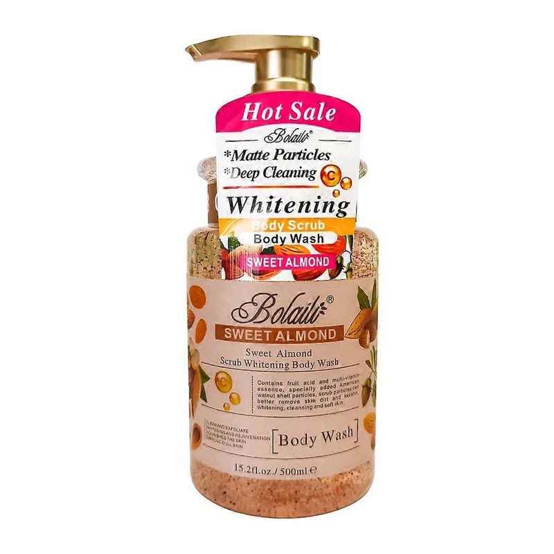 Scrub Body Wash Moisturizing Shower Gels Gentle Cleaning No Residues 16.9oz