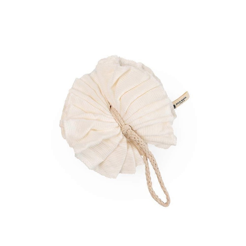 The Eco Bath Eco Bath Bamboo Bath Pouf – 1 Unit