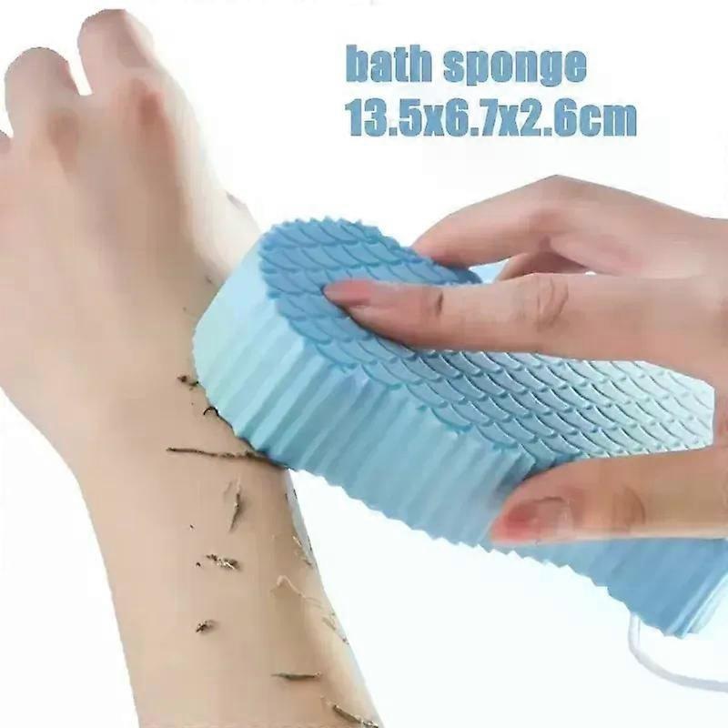 Wash The Foot Brush Body Cleanser Silicone Sponge Bath Massage Mat Shower Back Brush Wall Mounted Foot Wash Mat with Suction Cup