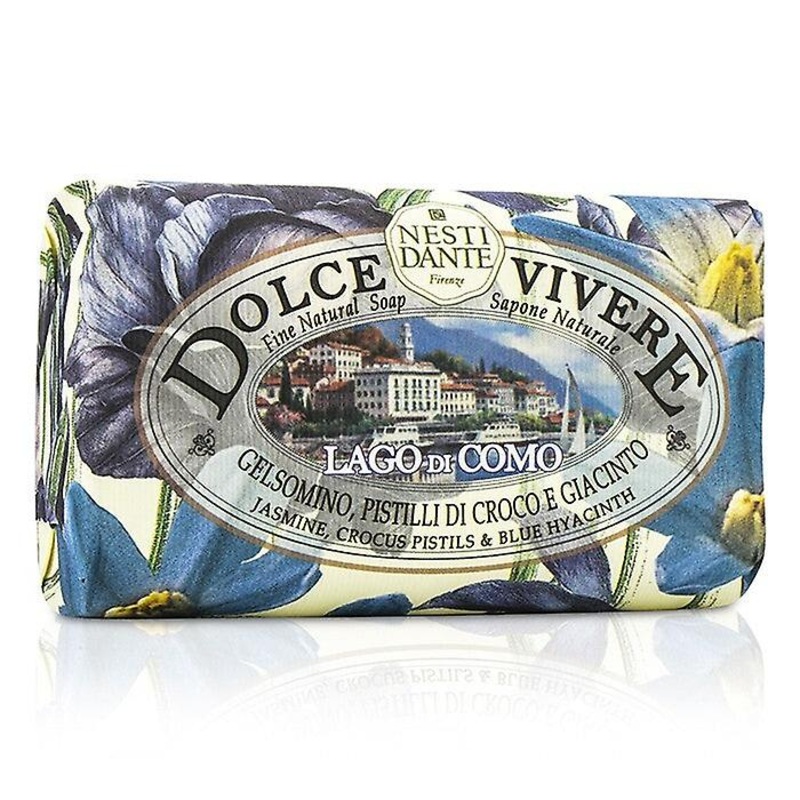 Nesti Dante Dolce Vivere Fine Natural Soap – Lago Di Como – Jasmine, Crocus Pistils & Blue Hyacinth 250g/8.8oz