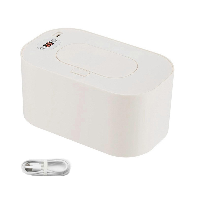 Small Wet Wipe Heater Wet Wipe Heating Machine Quick Heating Wet Wipes Small Wipe Heater for Home and Travel Family Use  White