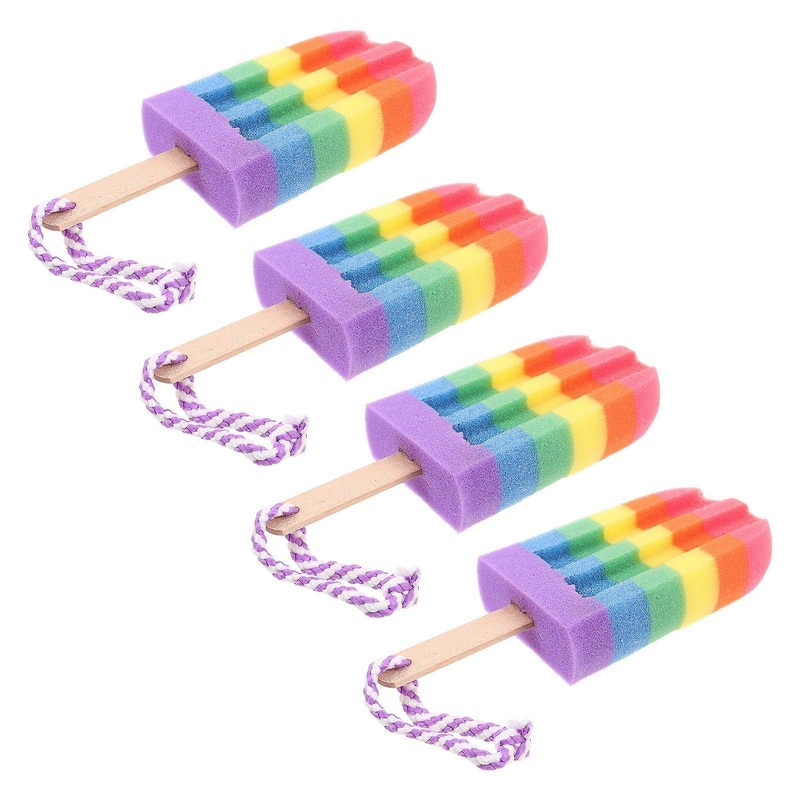 Novelty Bath Sponge Soft Body Exfoliator for Shower 20Pcs Pack