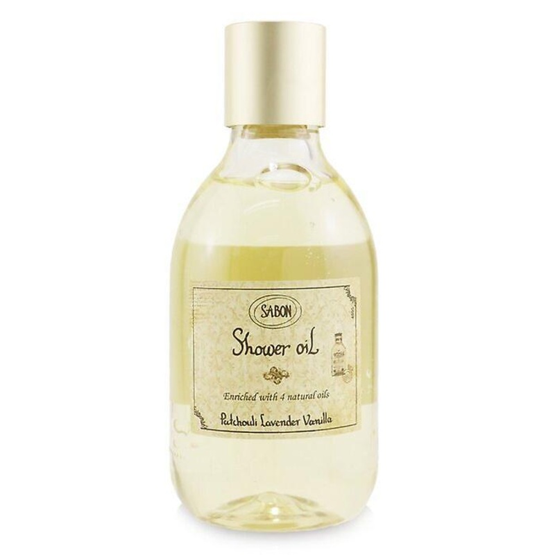 Sabon Shower Oil – Patchouli Lanvender Vanilla (plastic Bottle) 300ml/10.5oz