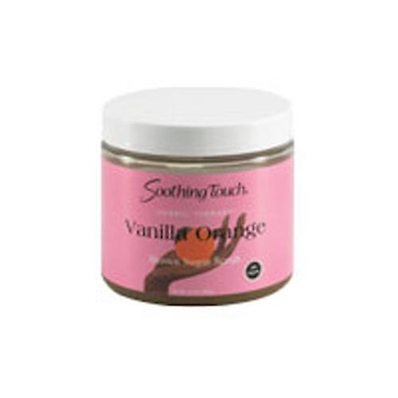 Soothing Touch Brown Sugar Scrub Vanilla Orange Organic,Vanilla Orange ,16 Oz (Pack of 2)