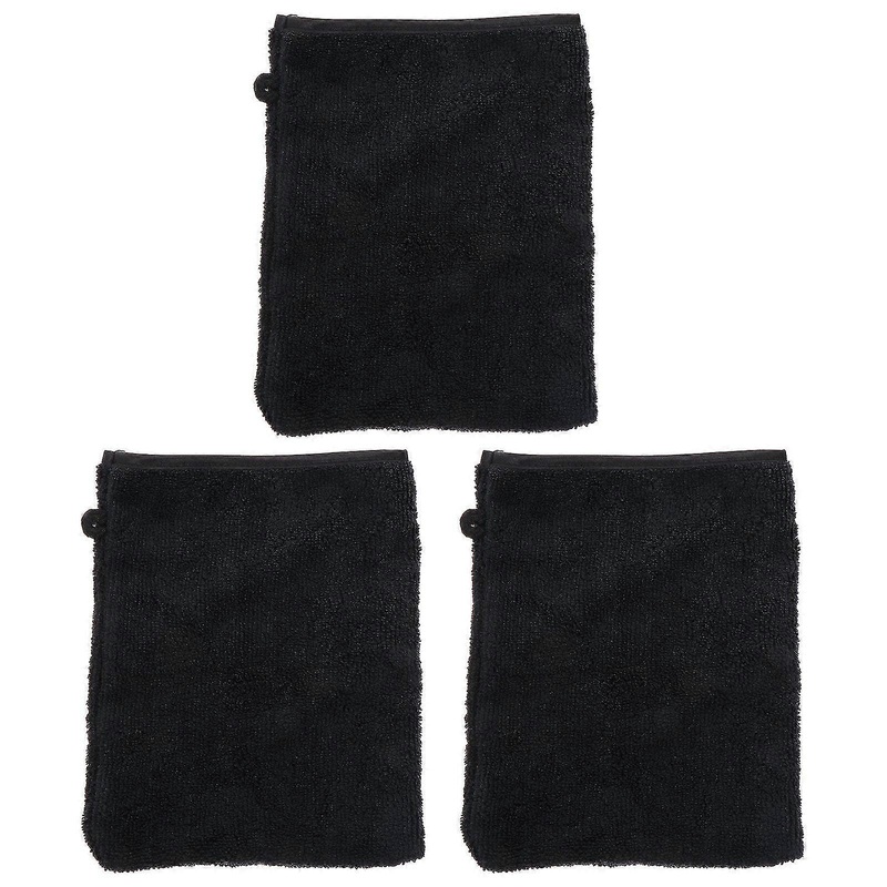 3pcs Facial Cleaning Gloves Makeup Remover Gloves Bathroom Shower Gloves NEW