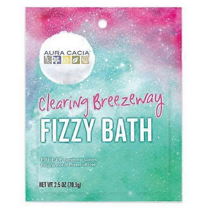 Aura Cacia Clearing Breezeway Fizzy Bath ,2.5 Oz