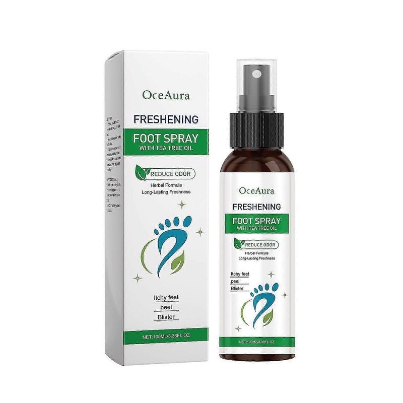 Tea Tree Foot Sanitiser Spray for Naturally Fresh & Clean Feet