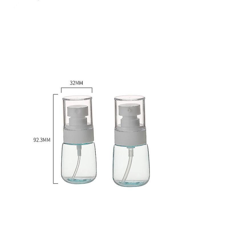 2 pieces travel sub-bottle spray bottle face small spray bottle hydrating fine mist lotion superfine nano alcohol 84 small spray bottle, blue Betterli
