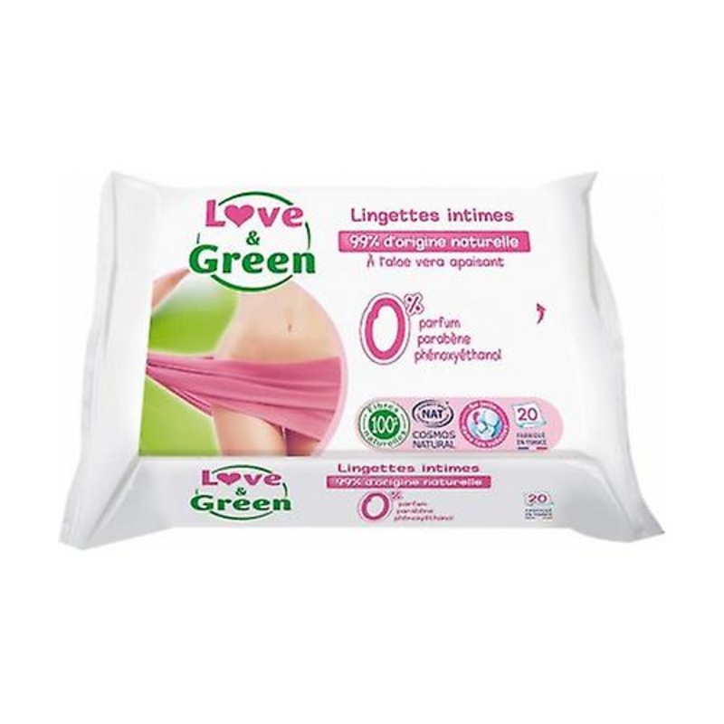 Soothing Intimate Wipes 20 units