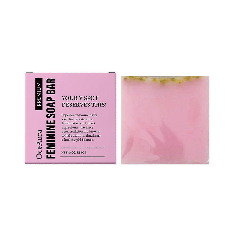 Women’s Gentle Cleansing Soap for Private Parts – Refreshing Body Care, pH Balanced, 100g