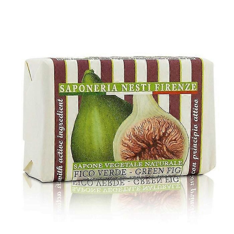 2025 Nesti Dante Le Deliziose Natural Soap –  Green Fig 150g/5.3oz