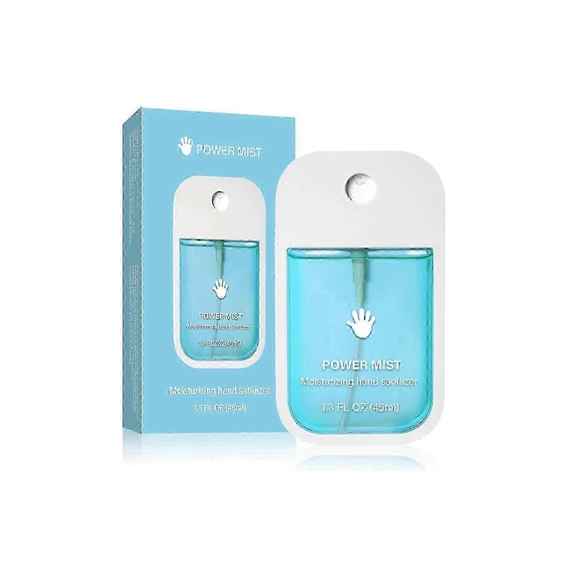 Power Mist Portable Hand Sanitizer Spray – Travel Size with Moisturizing Formula and Multi-Flavor Options for Clean Hands, UK Approved