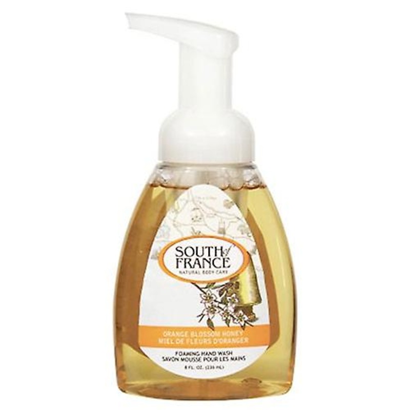 South Of France Soaps Foaming Hand Wash, Orange Honey 8 oz (Pack of 6)