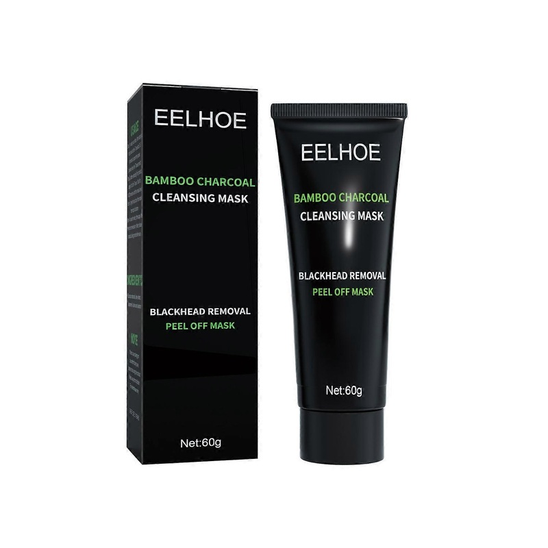 EELHOE Blackhead Remover Mask Bamboo Charcoal Blackhead Peel Off Mask 60g Deep Cleansing Pore Contro