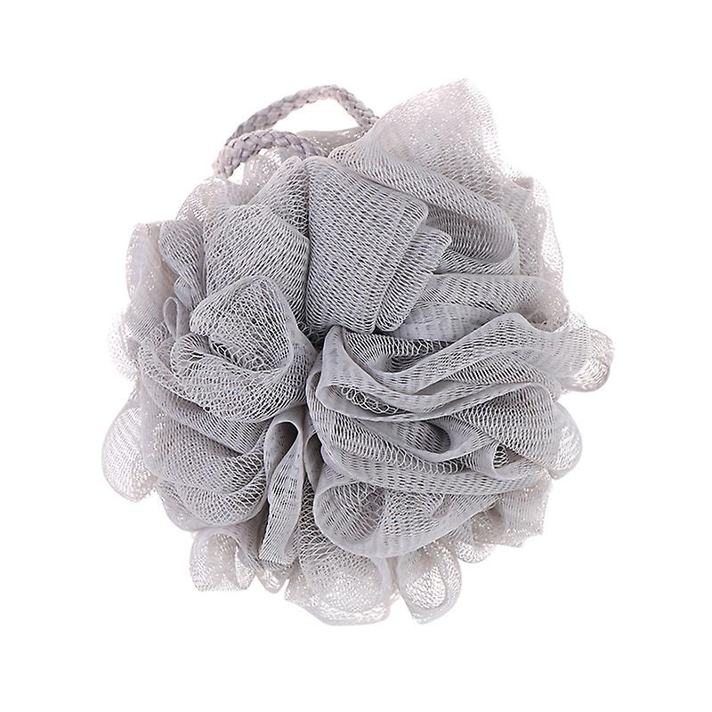 1pc Loofah Bath Ball Mesh Sponge Milk Shower Bathroom Supplies Bath Soft Flower