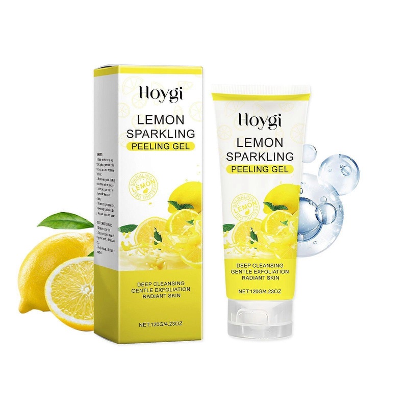 2025 Latest Model  Lemon Exfoliating Gel Gently Cleanses Face Body Skin Hydrating Moisturi