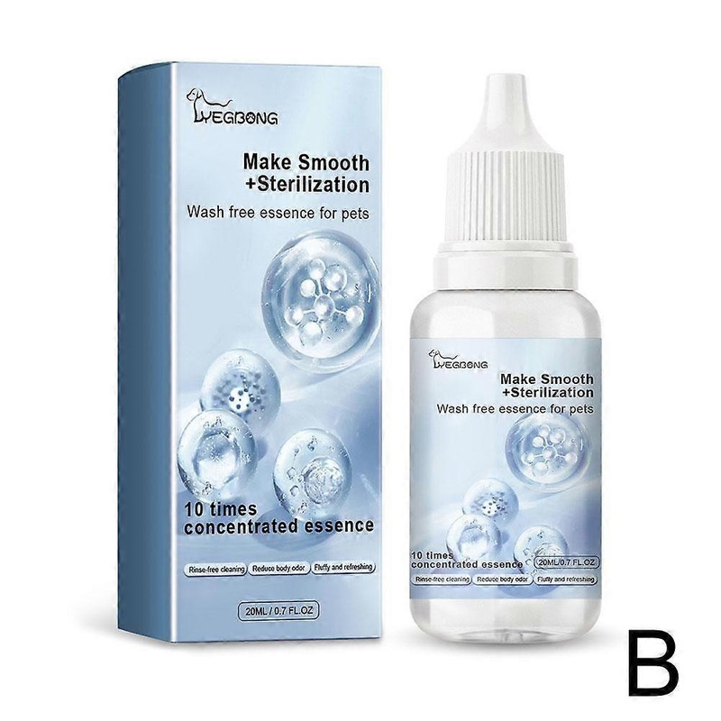 20ml box (B)$Pet wash-free essence