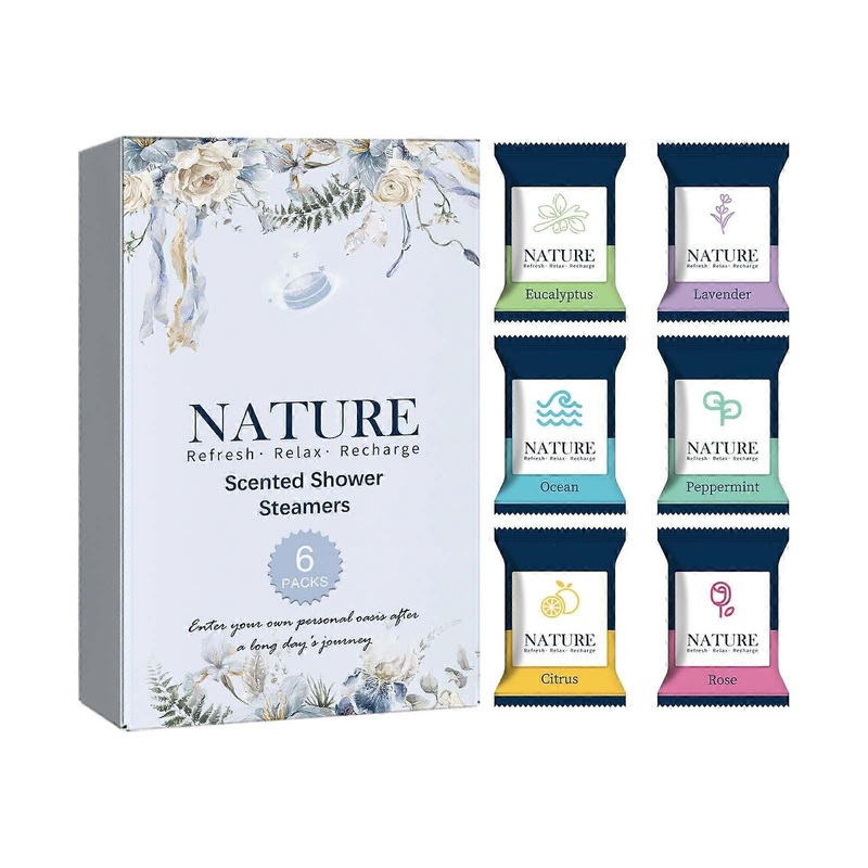 Shower Steamers Women’s Gift Set Self-Care Relaxing Shower Tablets 6 Aromatherapy Shower Bombs Women Men Mother Wife