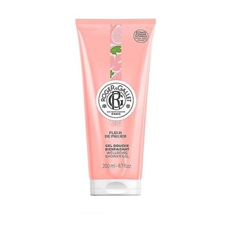 Wellness shower gel fleur de figuier 200 ml of gel (Ginger)