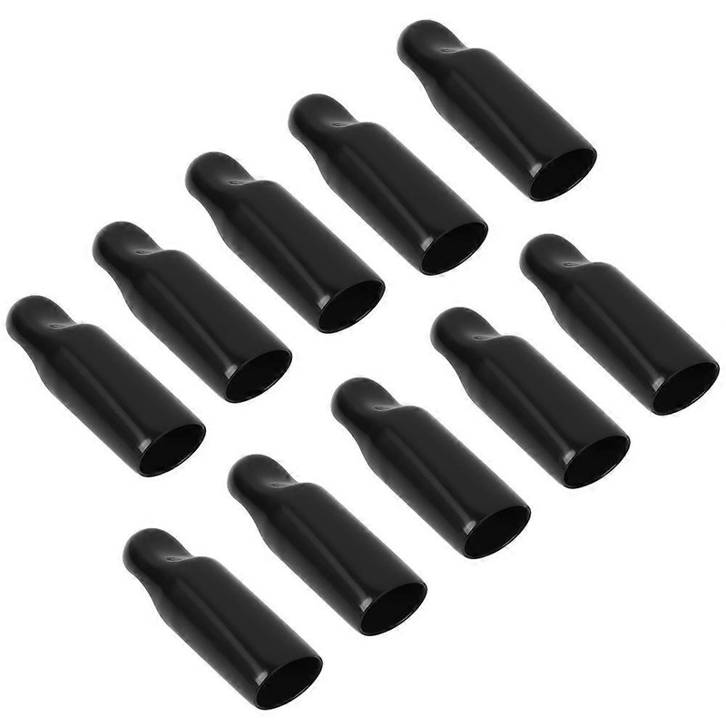 10 Pcs Black Beer Tap Protector Caps for Home Beer Brewing Accessory