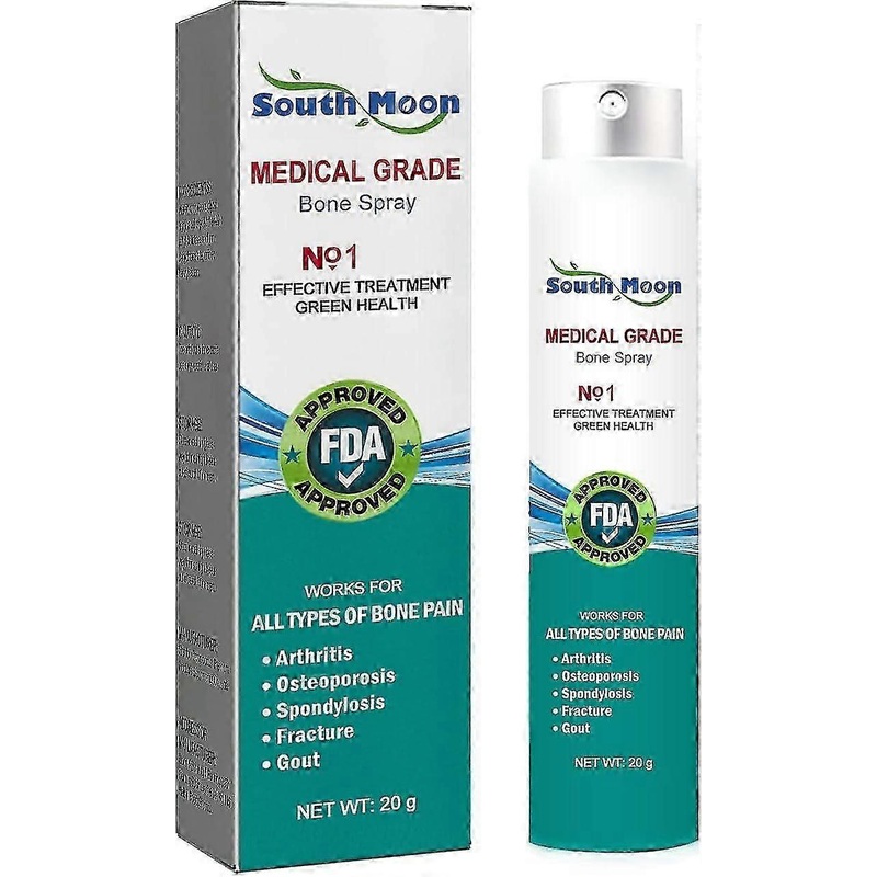 2025 2024 South Moon Medical Grade Bone Spray 20g (3 Pack) 5 Pack