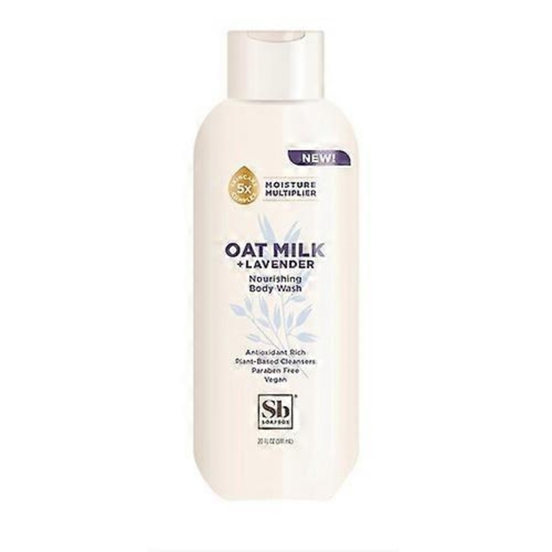 Soapbox Nourishing Body Wash Oat Milk Plus Lavender, 20 Oz