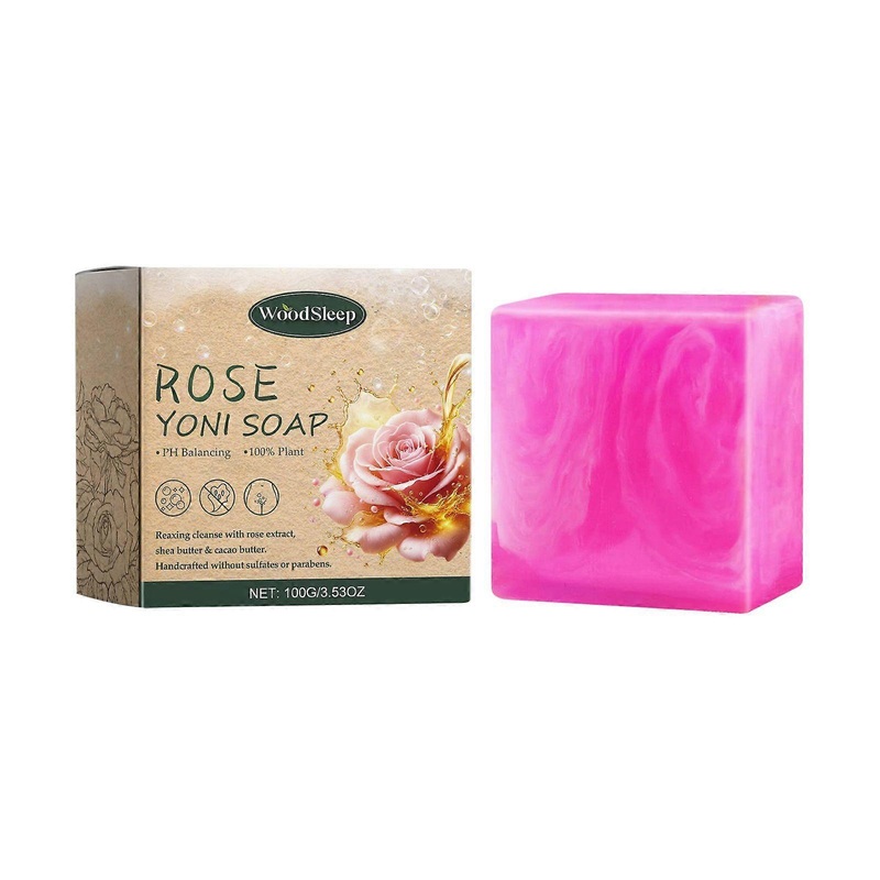 2025 Latest Model  Rose Scented Soap, Women’s Skin Care Bath Clean Odors Relieve