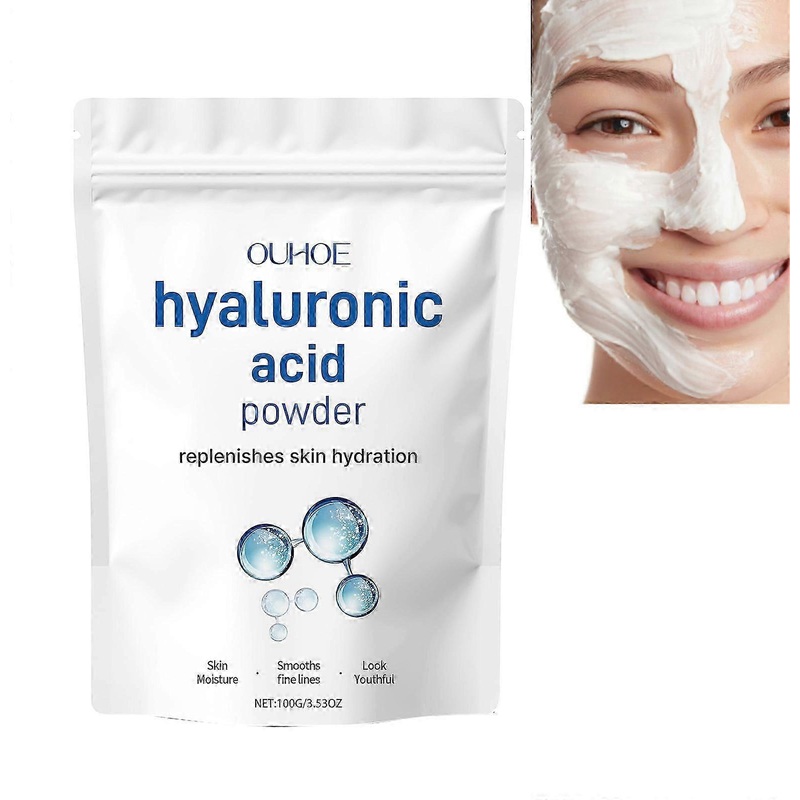 100g hyaluronic acid powder for smooth skin