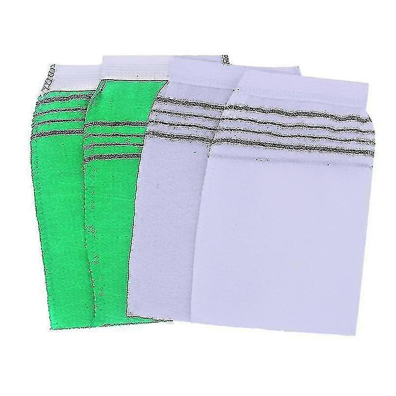10pcs Artificial Silk Bath Gs Portable Bath Mittens Washclothes Sauna Coarse Towel Hold Bathing For Home Use