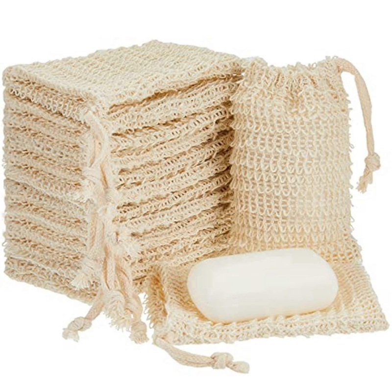 12 Cotton And Linen Drawstring Foaming, Handmade Soap Fertilizer Storage Bags, Soap Foaming Bags