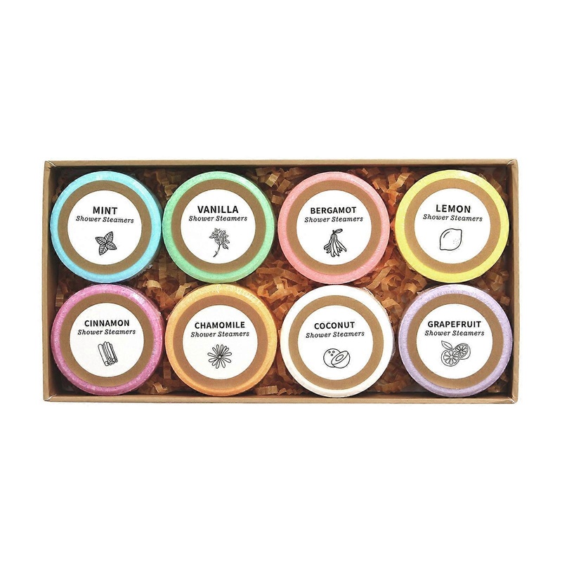 8pcs Shower Tablets, Dried Flowers, Oil, Bath Salts, Aromatherapy Shower Tablets,