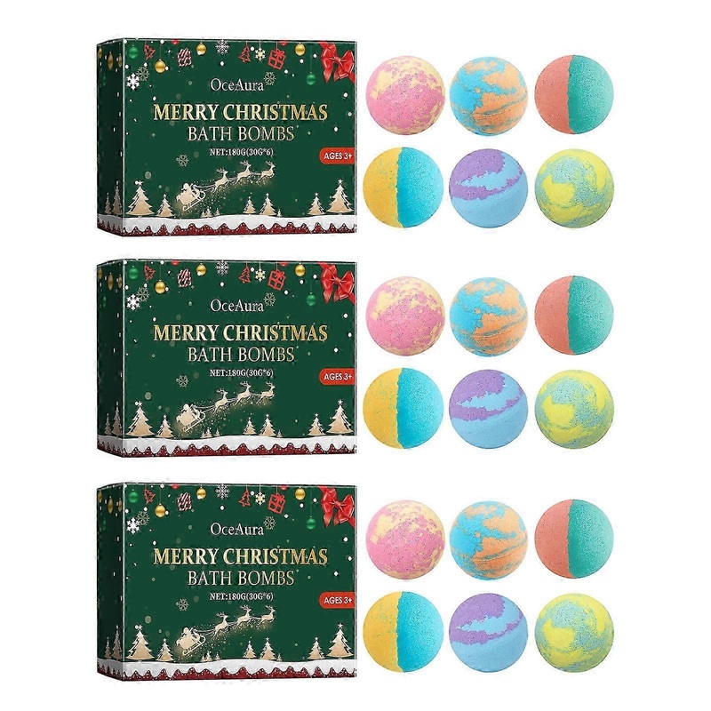 Luxury Bath Bomb Set for Men & Women: Long-Lasting Floral Fragrance, Moisturizing Relaxation. Ideal Holiday Gift