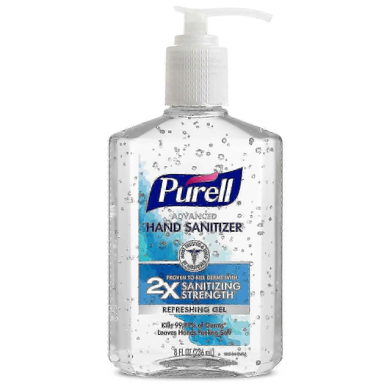 Refreshing Advanced Hand Sanitizer, 8 Oz