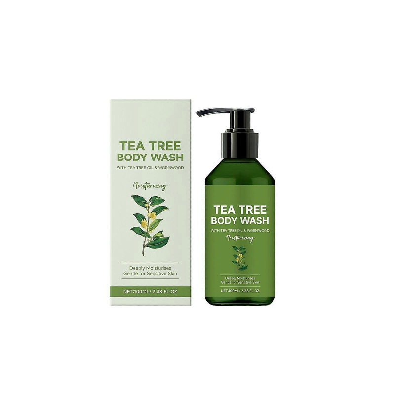 Tea Shower Gel And Soap Use Tea Oil Temperature And Cleaning Suitable For Both Men And Women 100ml