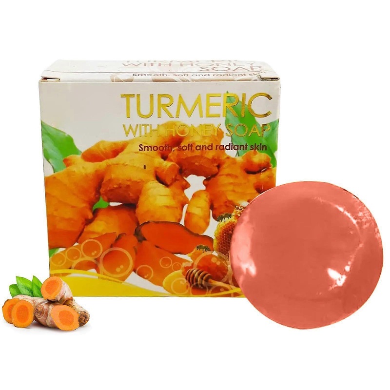 Turmeric Honeys Soap Bar Turmeric And Honeys Soap For Gentle Facial Cleansing For Both Men And Women 100g
