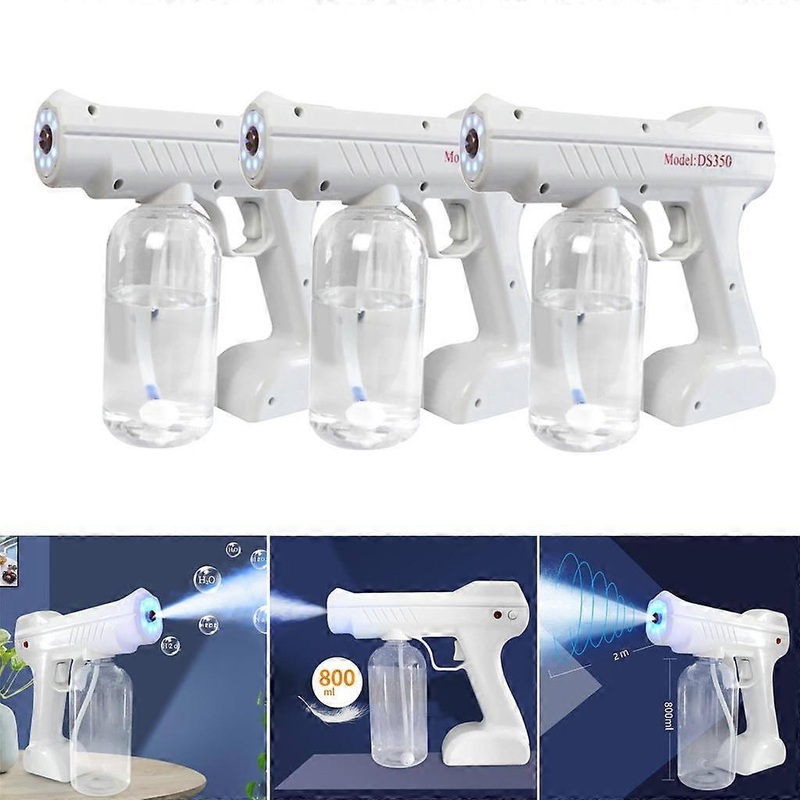 3Pcs Household 800ml 10W Nano Sanitizer Sprayer  Fogger Machine
