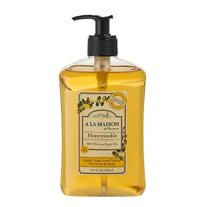 A La Maison Liquid Soap For Hand & Body Honeysuckle,Honey Suckle ,16.9 oz (Pack of 1)