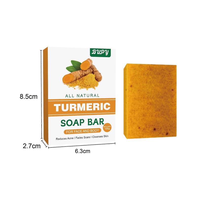 Turmeric cleansing soap gently cleanses and moisturizes the body skin delicately cleans and refreshes the body cleansing soap 1